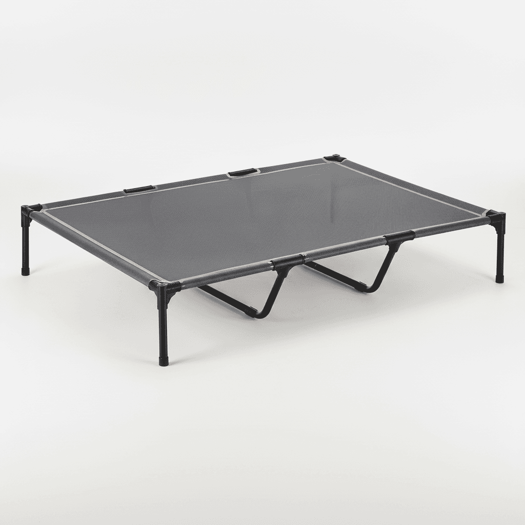 Elevated Dog Bed For Large Dog Portable Raised Dog Cot With Metal Frame XL