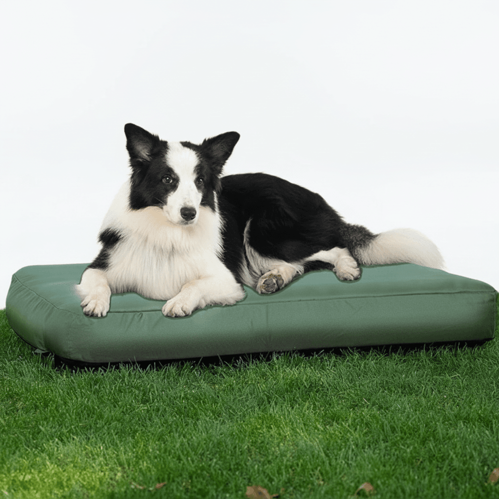 Medium Dog Outdoor Removable And Washable Inflatable Waterproof And Non-slip Dog Bed Summer Pet Travel Mat