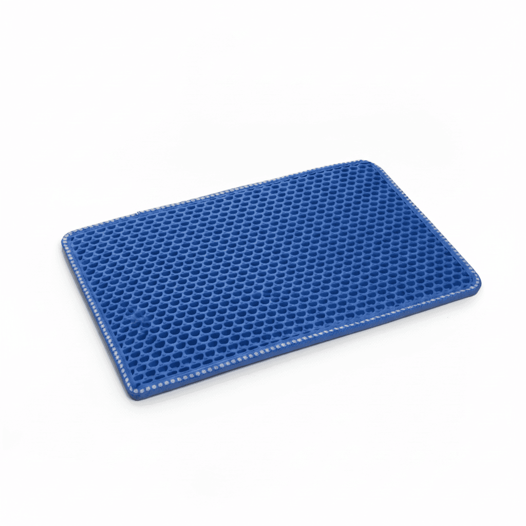 Double-layer Rice Cat Litter Mat