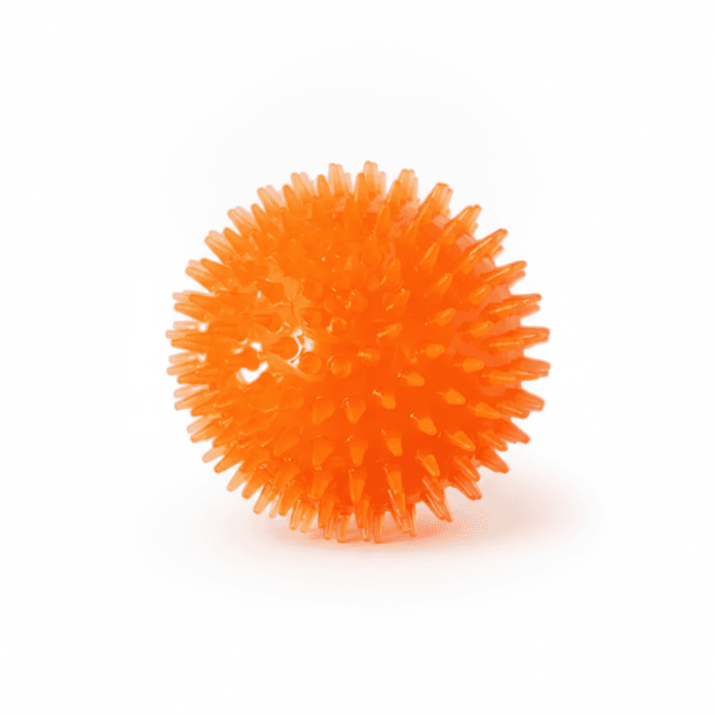 Petizer 3-Pack 3.5' Squeaky Dog Toy Balls, Floating Dog Pool Balls, Spiky Dog Balls Water Toys, Durable Interactive Fetch Toys For Puppy, Dog Chew Toys For Teething (3.5", Medium/Large Dog)