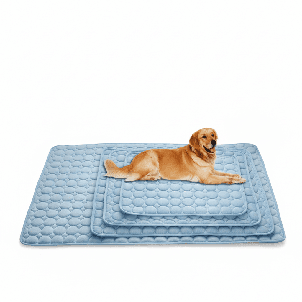 Pet Dog Cat Ice Silk Cold Nest Pad For Cooling In Summer