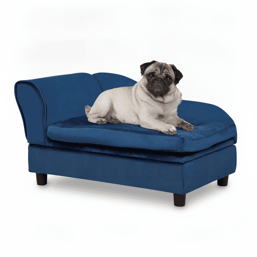 Luxury Small Dog Bed With Hidden Storage