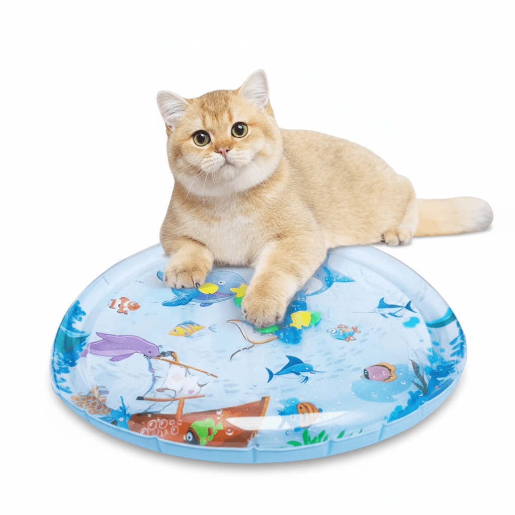 Summer Cooling Pet Water Bed Cushion Ice Pad Dog Sleeping Square Mat For Puppy Dogs Cats Pet Kennel Cool Cold